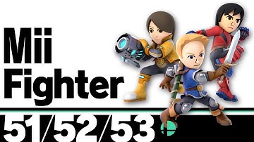 51-53: Mii Fighter – Super Smash Bros. Ultimate