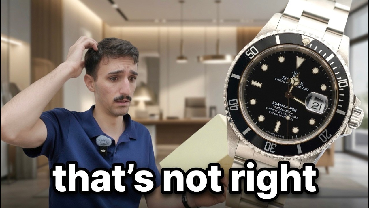 He Brought In His Entire Watch Collection... He Wasn't Ready For What I Found - YouTube - Peter Piccolino