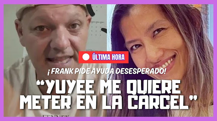FRANK CUESTA ANUNCIA QUE YUYEE QUIERE METERLO EN PRISIÓN CON 3 DENUNCIAS