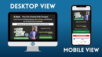 How to Design Mobile Responsive Website in Hindi - 2021 Detailed Video Tutorial