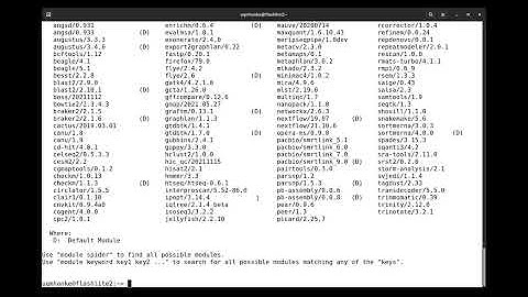 Overview of using software modules to use HPC installed software