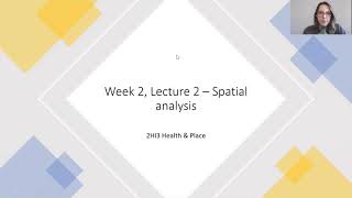 2HI3 Week 2, Lecture 2 (Jan 20)