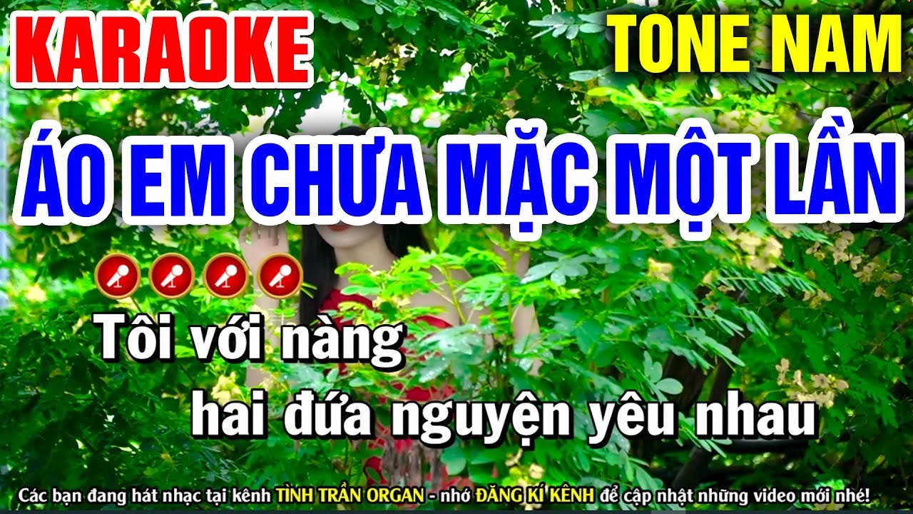 ÁO EM CHƯA MẶC MỘT LẦN Karaoke Tone Nam ( BEAT 2026 ) | Tình Trần Karaoke