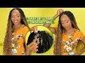 EASY 26" CROCHET BRAID WIG in Less than 3 hours! U-PART Install with Freetress Zoey Twist Braid