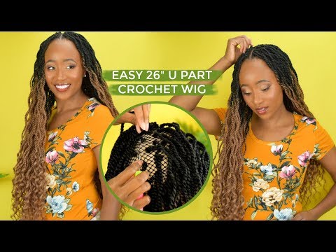 COPY - Crochet braid wig MICRO BRAID CROCHET WIG CAP – Qfitt main image 4