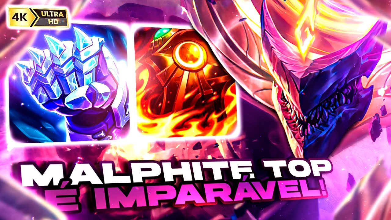MALPHITE TOP FUNCIONA NO HIGH ELO? | LOL WILD RIFT