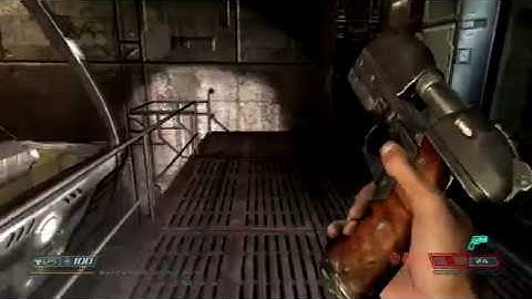 Doom 3 resurrection of evil part 17 handgun veteran