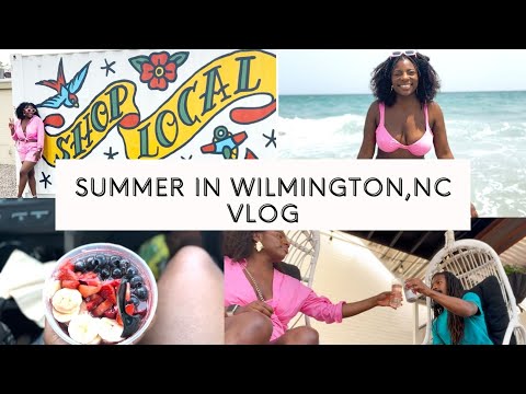TRAVEL VLOG | Day Trip to Wilmington, NC Vlog | Wrightsville Beach | The Cargo District