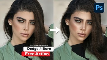 Dodge and Burn Photoshop । Dodge and Burn Photoshop Action Free Download