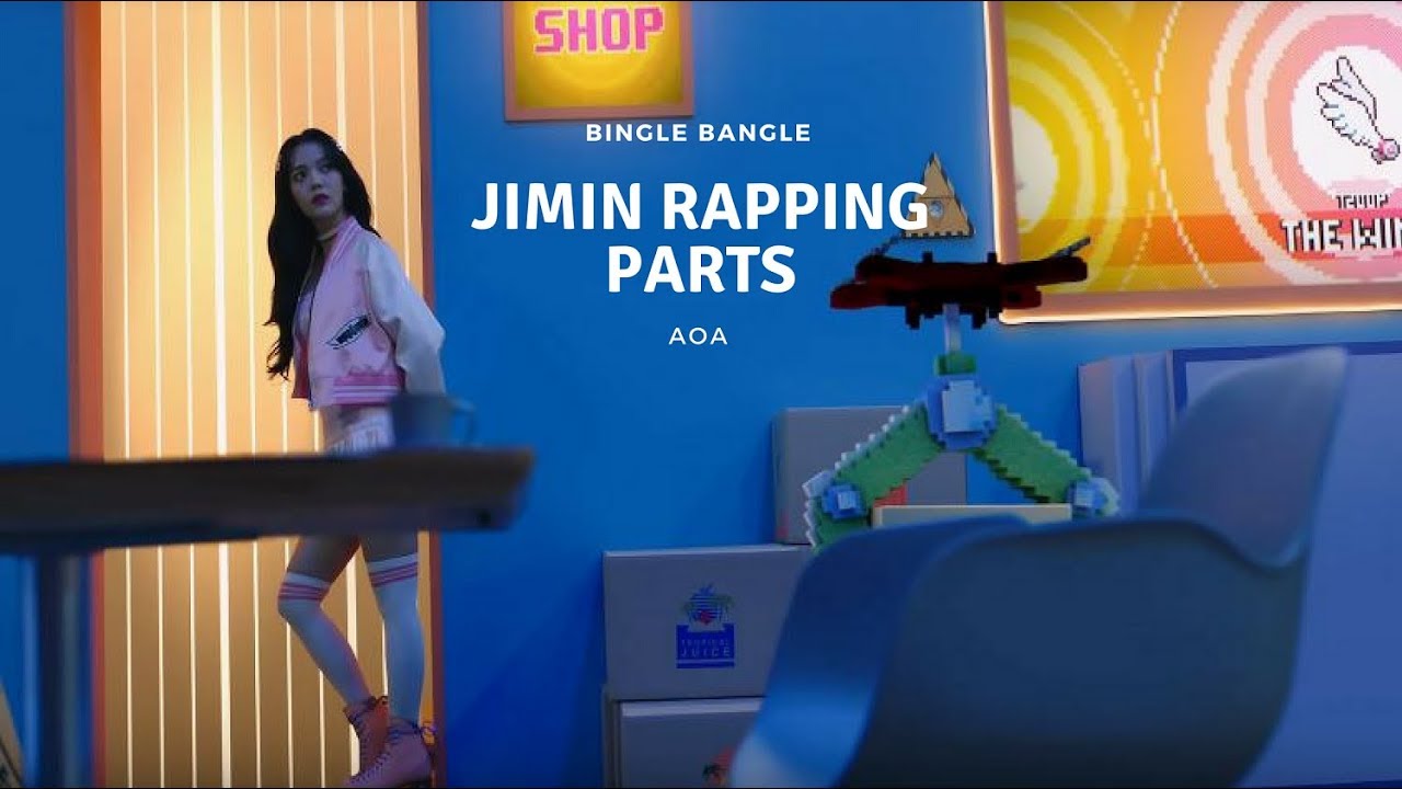 AOA - Jimin 지민 (Rapping Parts) (Bingle Bangle) - YouTube