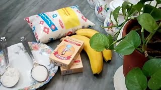 تحلية بالفلون والموز بنه رهييبه 
dessert de flan et bananes 