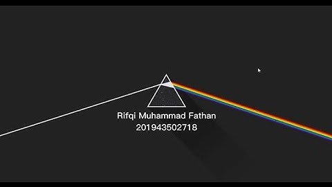 Demo Program Aplikasi UNINDRA | Rifqi Muhammad Fathan - 201943502718