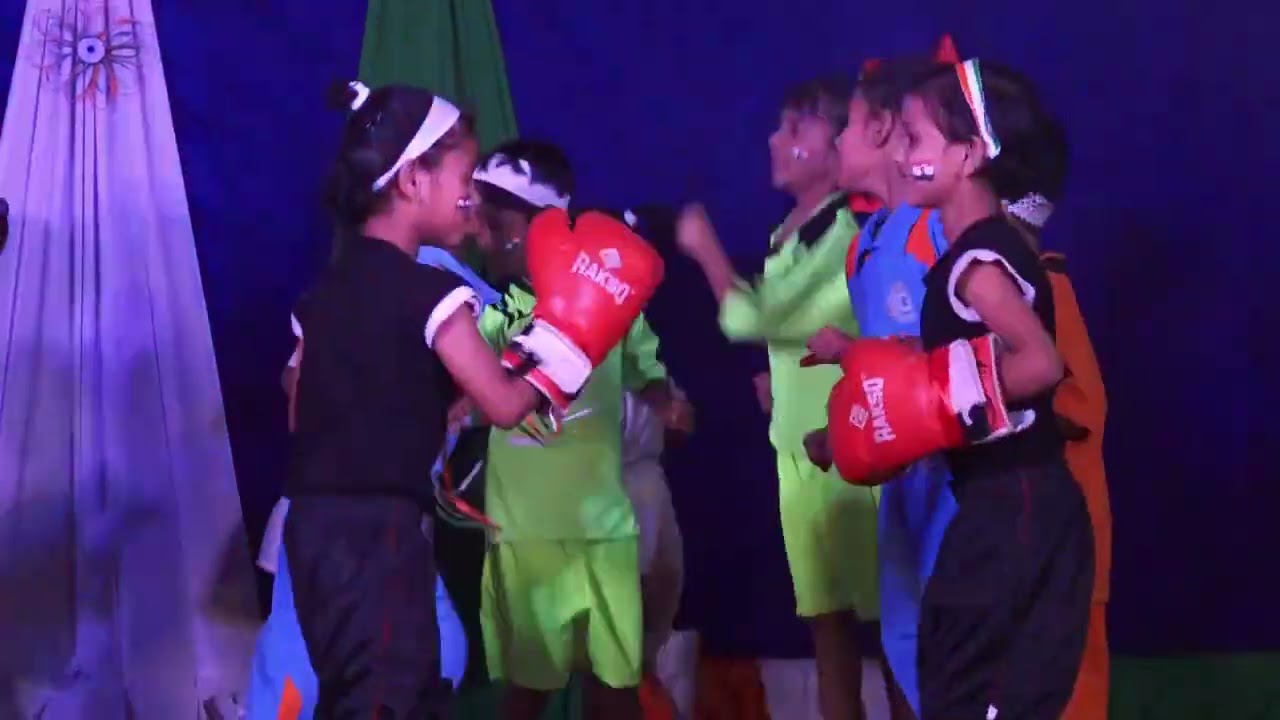 Annual Function 2025-26  Class- K. G-II (B)  Sport Theme