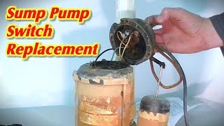 Sump Pump Float Switch Repair