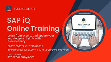 SAP IQ Online Training: A Step-by-Step Guide from Experts with proexcellency