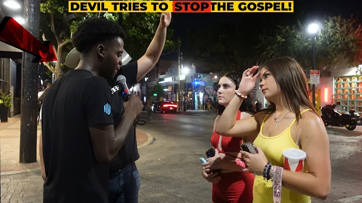 Djävulen kunde inte stoppa henne från att ta emot Jesus! (Predikar på gatan i Deep Ellum, Texas)