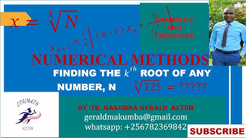 HOW TO USE NEWTON RAPHSON