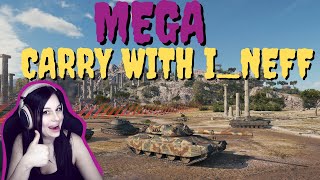 MEGA carry with i_neff I World of Tanks I