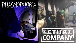 Phasmophobia and Lethal Company Double Header w/ Grian, Skizz, and Gem!