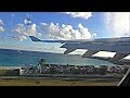 Spectacular Take Off From St Maarten SXM - Airbus A330
