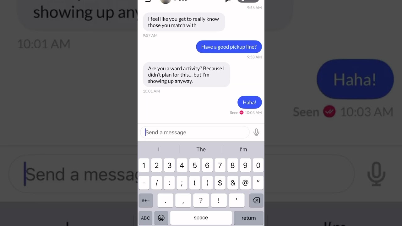 Blind Speed Dating Preview