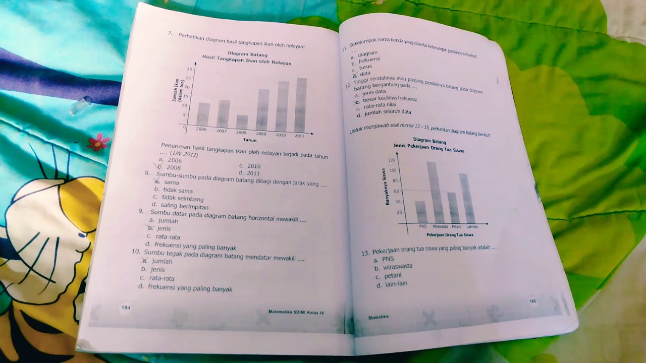 Statistika Kelas 4 Sd Last Hujjah L K Youtube