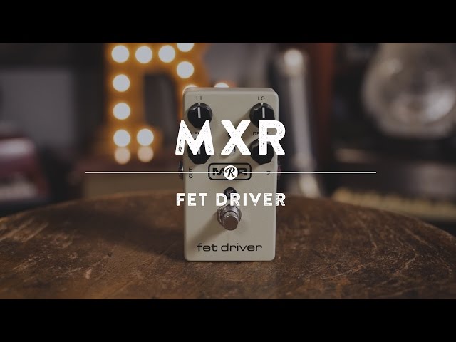 MXR FET Driver | Reverb Demo Video - YouTube