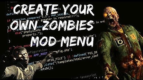 How to Make Your Own Online USB Black Ops Zombies Mod Menu! (DETAILED)