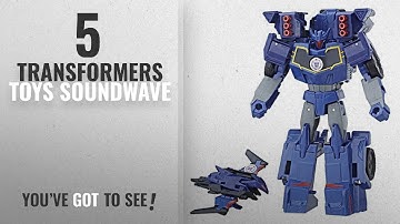 Top 10 Transformers Toys Soundwave [2018]: Transformers Tra Rid Activator Combiner Soundwave Action