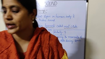 physical science of CLASS -8, sound produced by human beings, structure of larynx , part- 5
