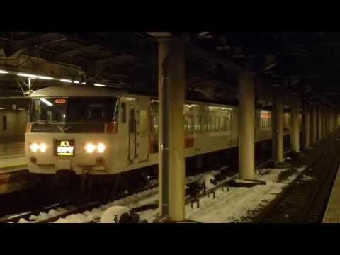 【2014年3月改正で651系に置き換え】あかぎ3号 上野駅16番線発車動画