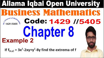 AIOU 1429 Code Chapter 8 Example 2 | 1429 Code Chapter 8 | 1429 Code Past Papers