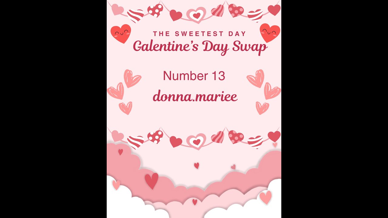 Объявление о 13-м обмене подарками ко Дню подруг @donna.mariee