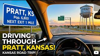 Driving through Pratt, Kansas