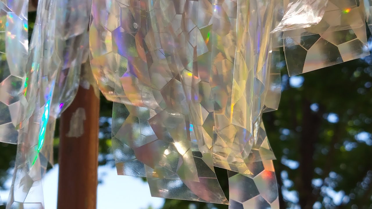 I Bring Outside My Diy Sparkly ️ 🌈 Decor Keep Fly Bugs Away Made From 🚿 