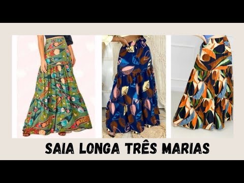 saia longa com pontas