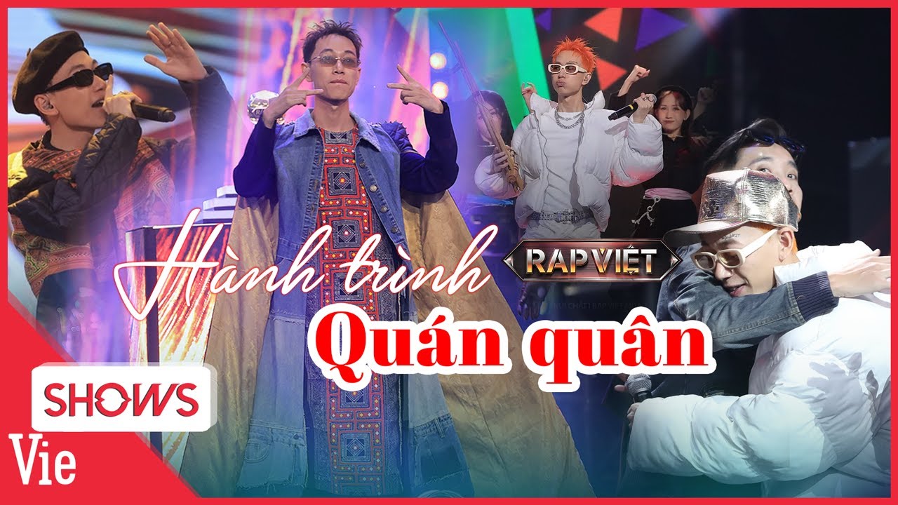 Hành trình chinh phục RAP VIỆT MÙA 3 của quán quân 