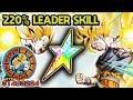220% LEADER SKILL! 100% AGL LR SSJ GOKU & VEGETA LEVEL 10 LINKS! Dragon Ball Z Dokkan Battle