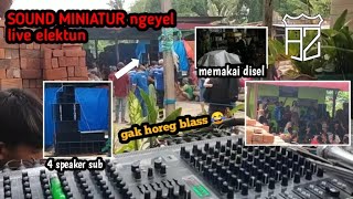 sound miniatur sub 12 in ngeyel ngejob electone