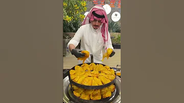 مندي الدجاج في برميل المندي 