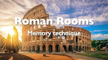 How to use Roman Rooms to memorize for Blindsolving (4BLD, 5BLD, and MBLD)