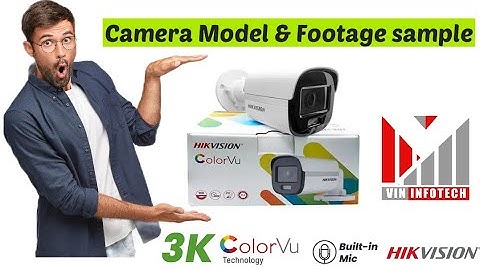 HIKVISION iDS-7208HUHI-M1/FA with 3K DS-2CE10KF0T-PFS Colourvu Mic inbuilt Camera footages.