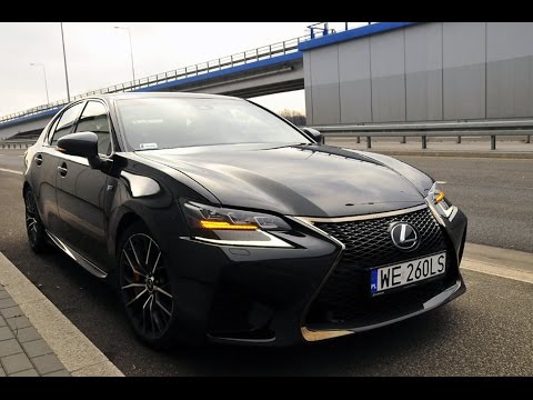 Lexus GS F przyspieszenie/acceleration 0-180 km/h | www.motomaniacy.tv