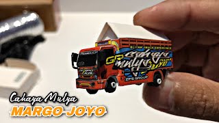 Orange !! Super Mini Truk Oleng Kecil MARGO JOYO Cahaya Mulya 1:150