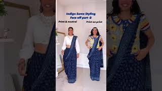 Saree With Top Vs Saree With Tshirt