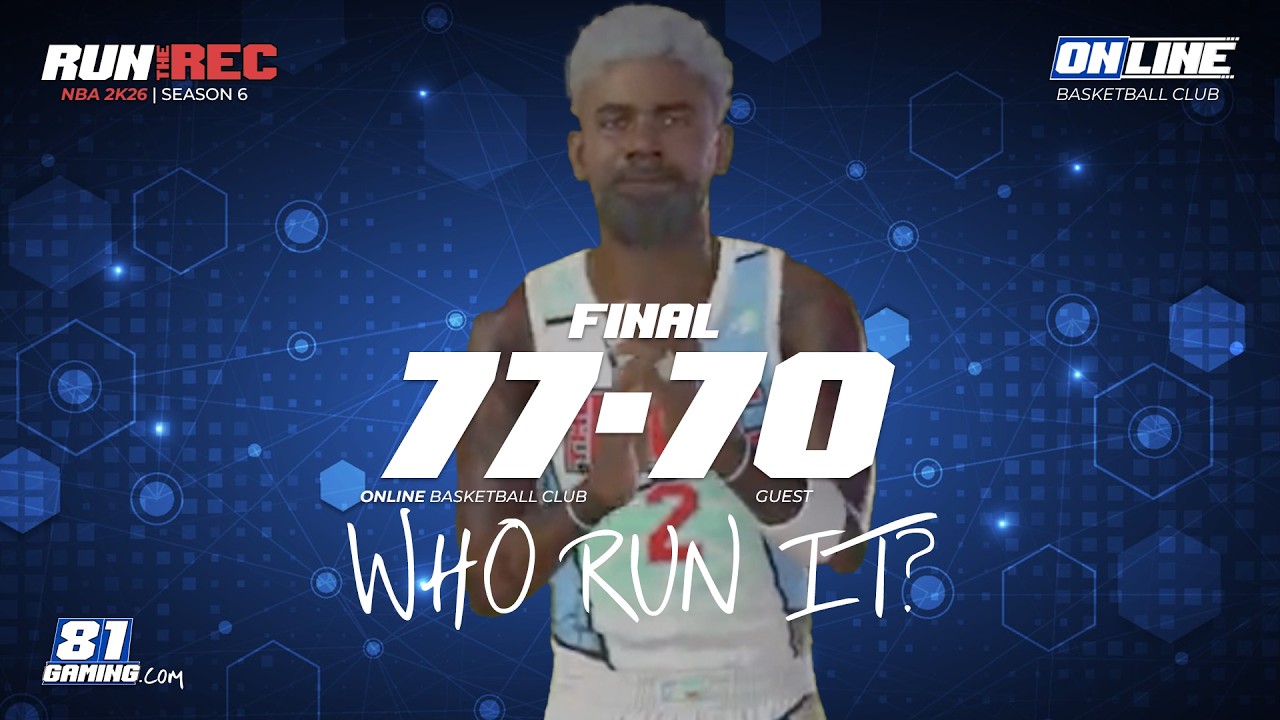 81 Gaming Posted REC Win #29 | HASHI TAKES OVER 🔥 | #NBA2K26 Gameplay