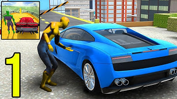 Superhero Car Stunts - Racing Car Games - Gameplay Walkthrough Part 1 (iOS, Android)