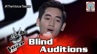 ⁣The Voice Teens Philippines Blind Audition: Mike Escutin - Invisible