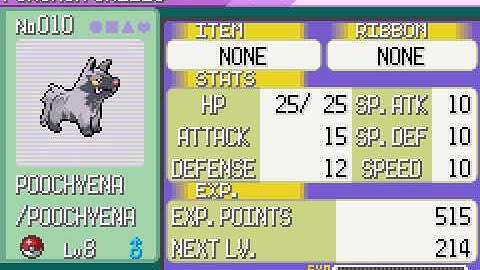 Pokemon Emerald - Hard Edition (beta 1.03) (GBA / Game Boy Advance) - Vizzed.com GamePlay (rom hack)