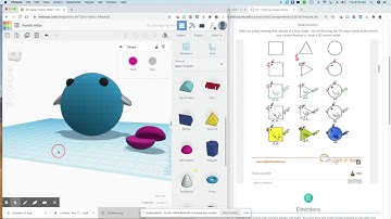 TINKERCAD Shape Animal Tutorial